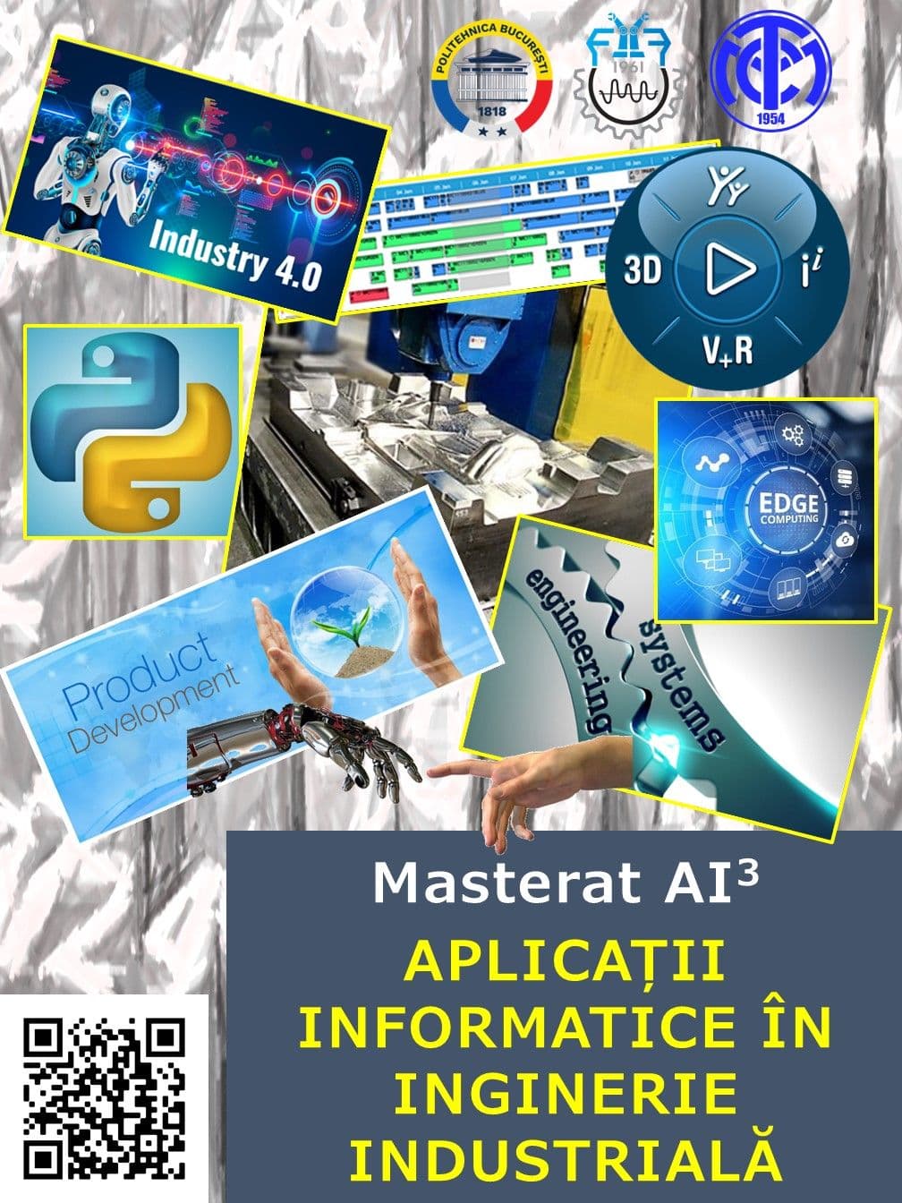 Imagine reprezentativă pentru Aplicații informatice în inginerie industrială
