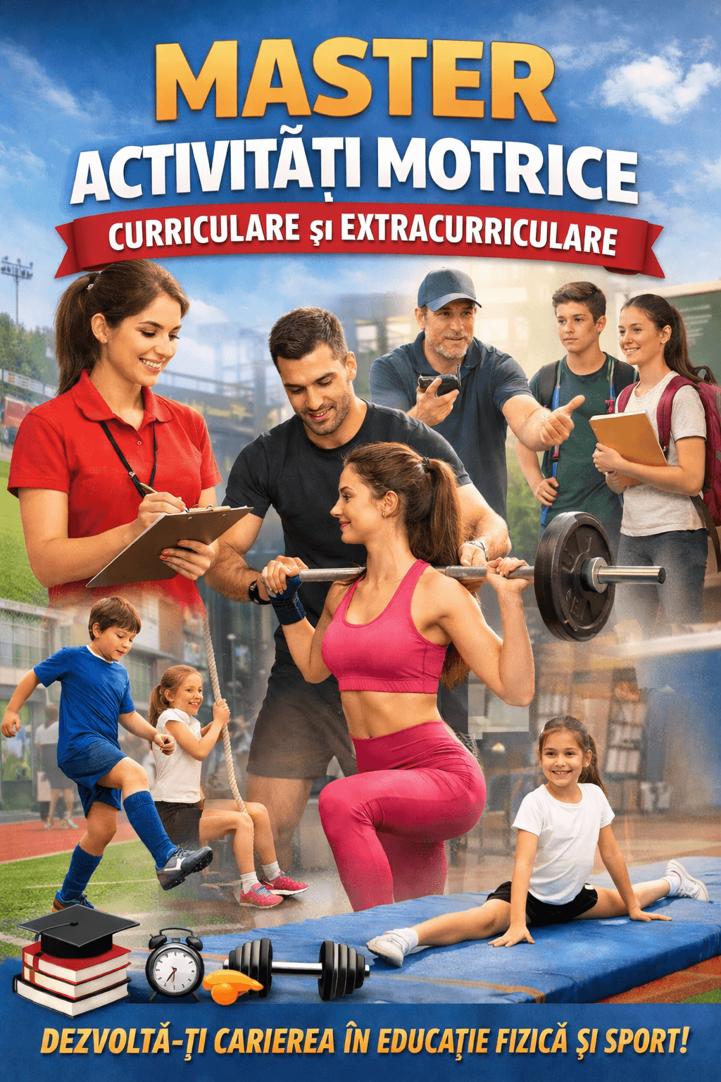 Imagine reprezentativă pentru Activități motrice curriculare și extracurriculare