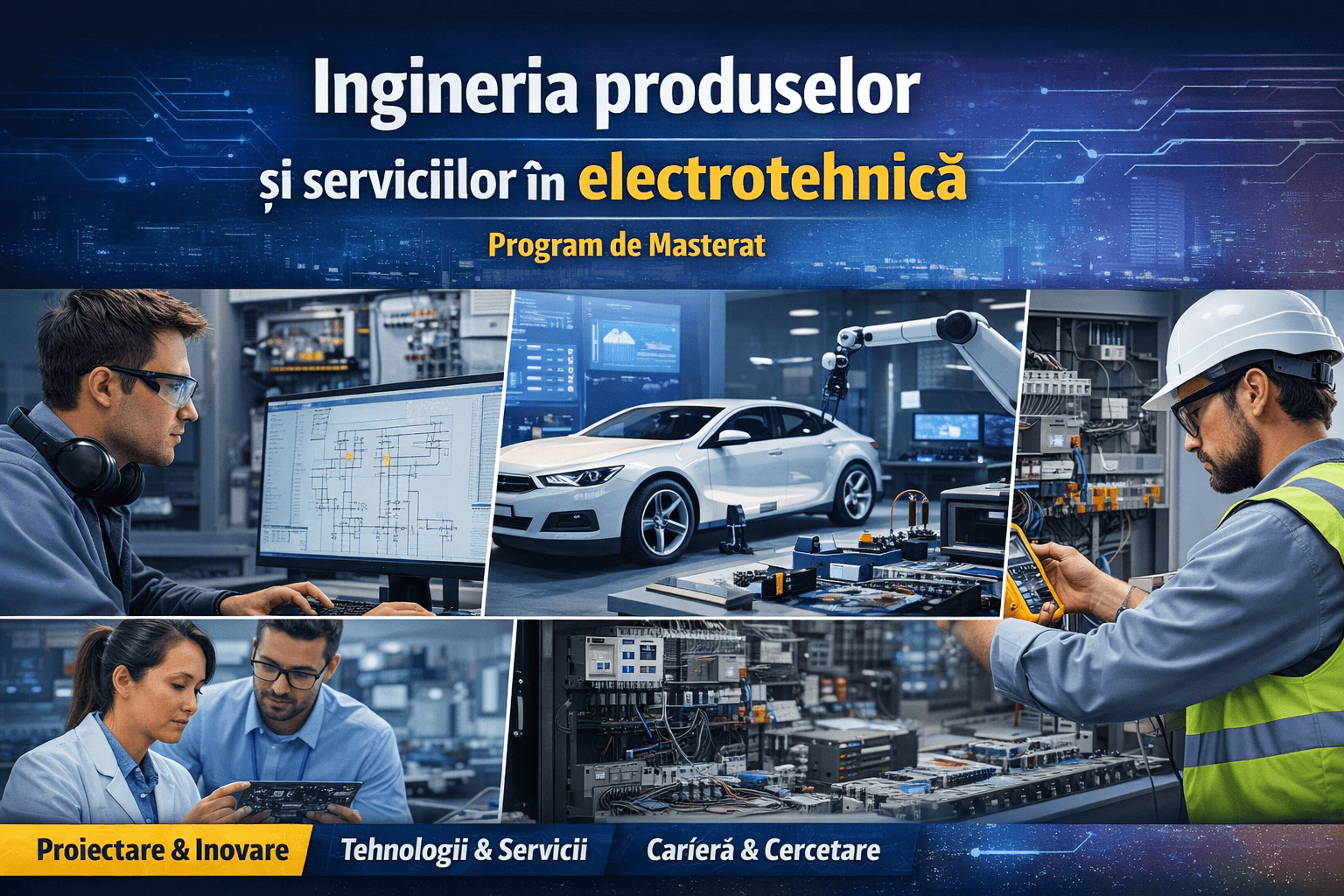 Imagine reprezentativă pentru Ingineria produselor şi serviciilor în electrotehnică