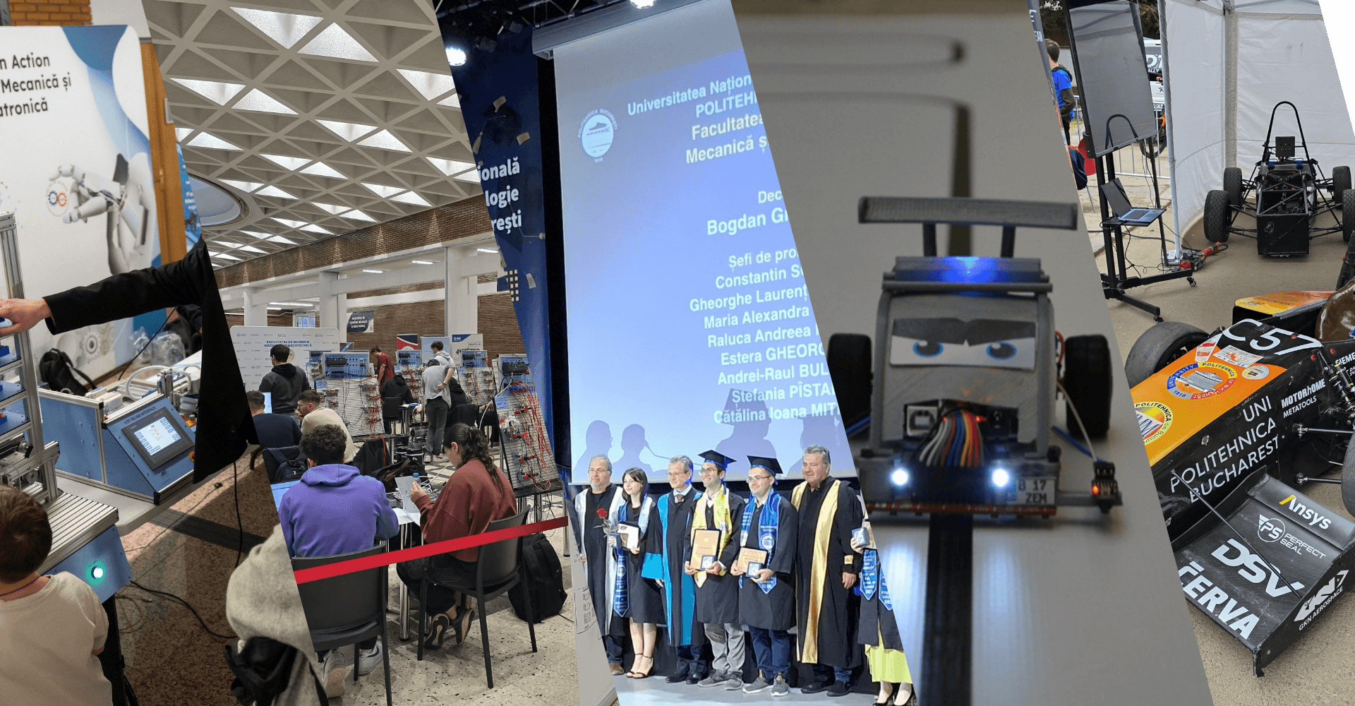 Imagine reprezentativă pentru Mecatronică avansată (interdisciplinar cu domeniul "Inginerie Mecanică")