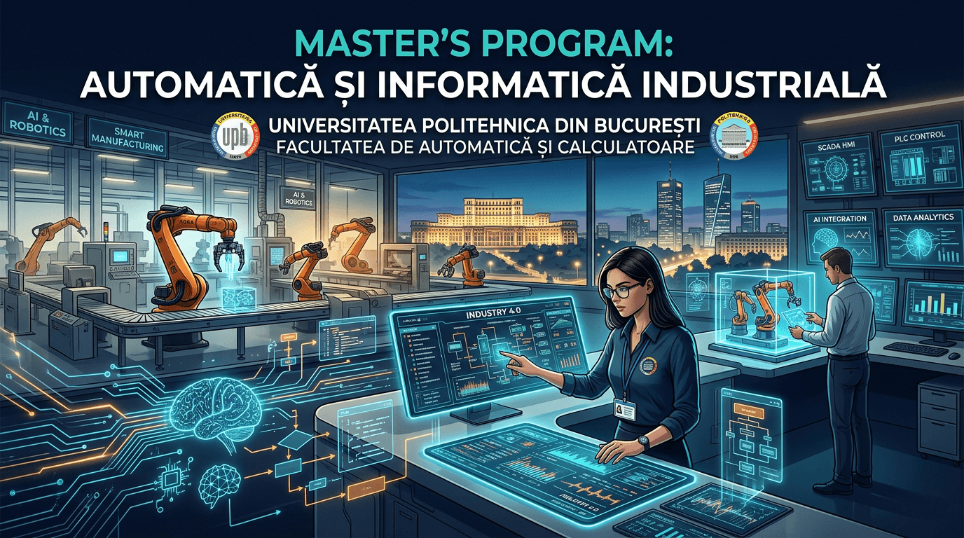 Imagine reprezentativă pentru Automatică și Informatică Industrială